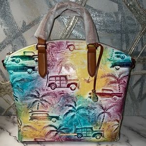 Brahmin Celebrate Copa Cabana Large Duxbury Satchel